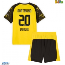 Borussia Dortmund Marcel Sabitzer #20 Hjemmedraktsett Barn 2025-26 Kortermet (+ Korte bukser)